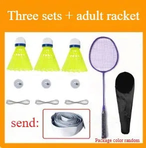 Badminton Single Training Set – Auto-Return Solo Practice Tool with Suction Cup Base wittoygame