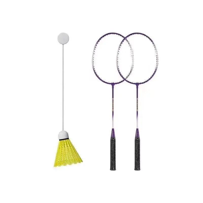 Badminton Single Training Set – Auto-Return Solo Practice Tool with Suction Cup Base wittoygame